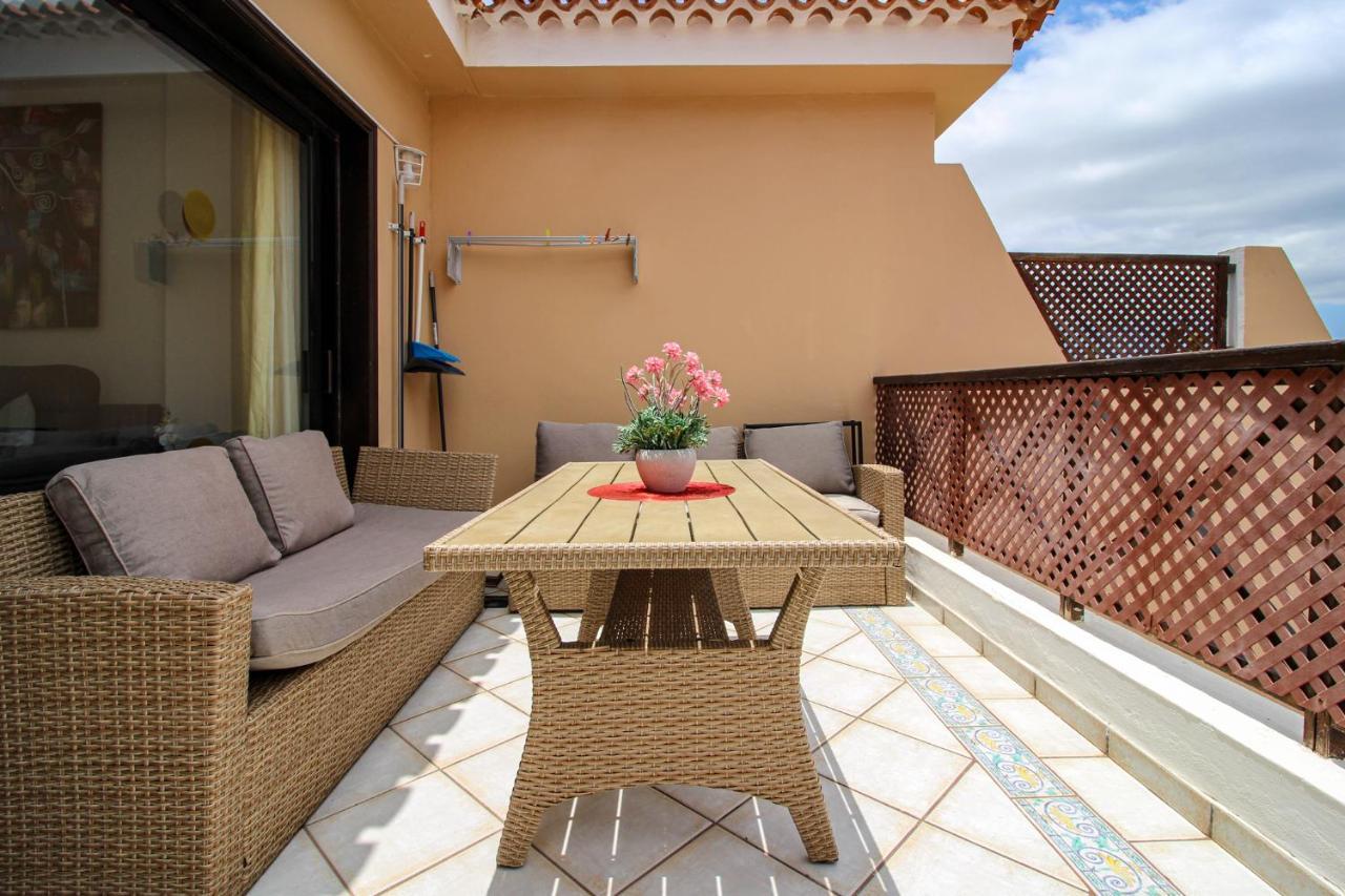 Beautiful Penthouse Apartment With Heated Swimming Pool Golf Del Sur San Miguel de Abona Exteriör bild